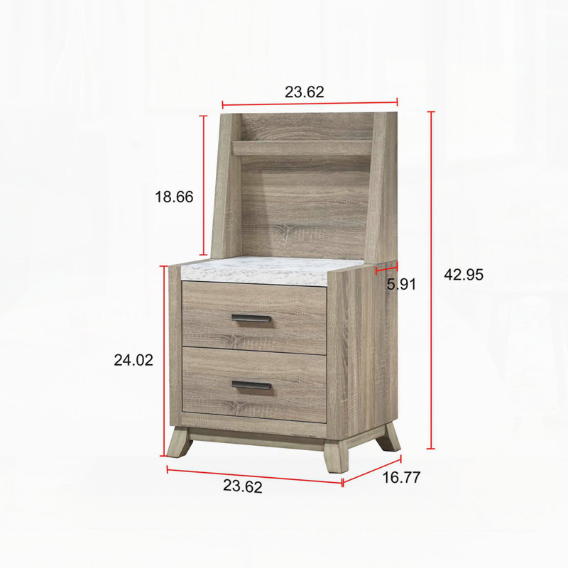 Modern Nightstand For Bedroom