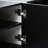 Modern Tv Rack For 80" Televisions:  Black, High Gloss , Spacious Storage Area Ample Capacity-130420535