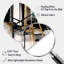 Morais Abstract Transitional Shapes IV - Horloge murale asymétrique-1656668337
