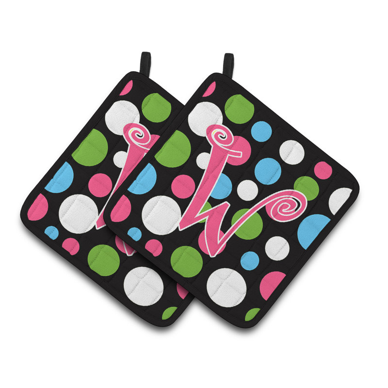 Cuisinier poignée Polka Dots, W