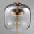 Lampe de table dorée 23 "Louver