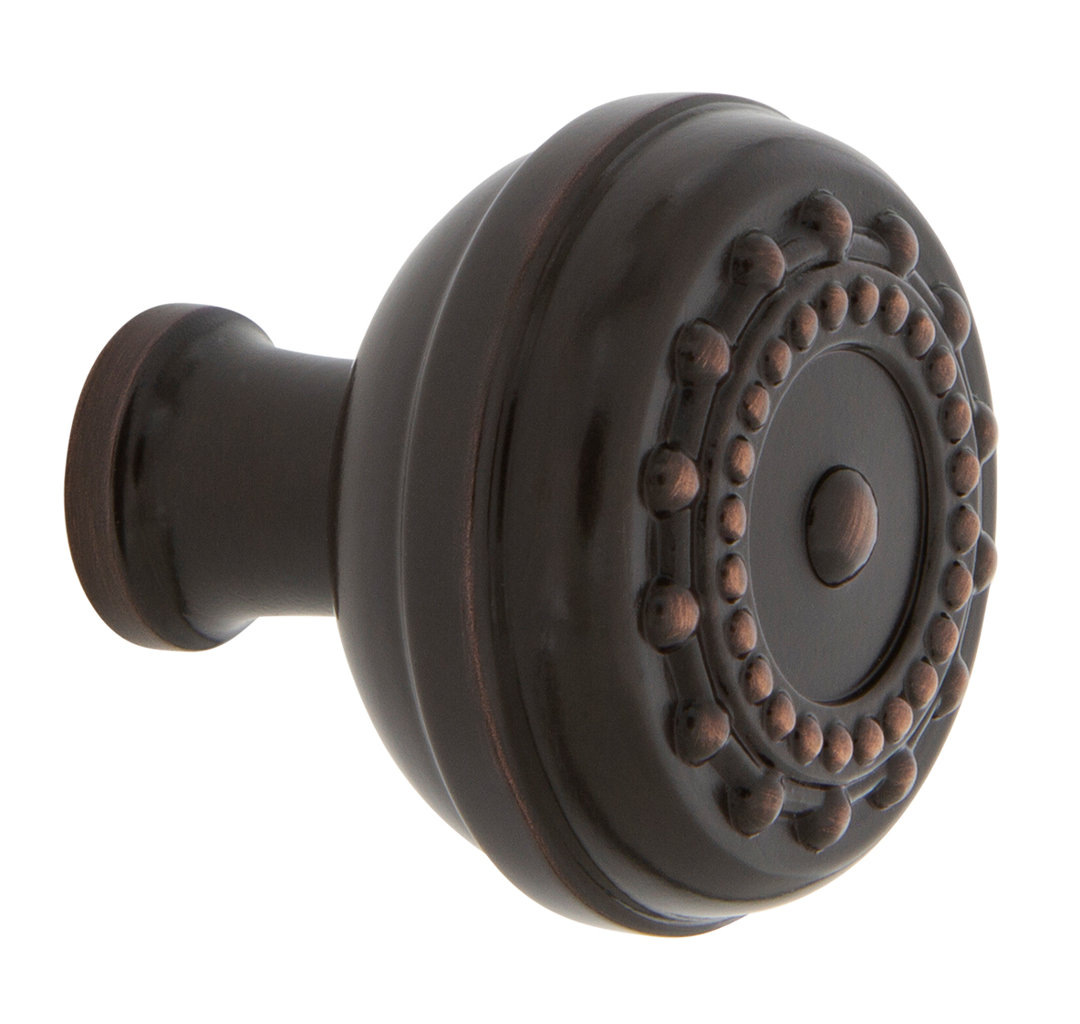 Nostalgic Warehouse Meadows Brass 1 3/8" Cabinet Knob Nostalgic Warehouse 