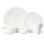 Delray 40-Piece Lightweight Chip-Resistant Bone China Dinnerware Set, Service for 8
