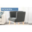 Fauteuil d'appoint en tissu Anders-1998442110