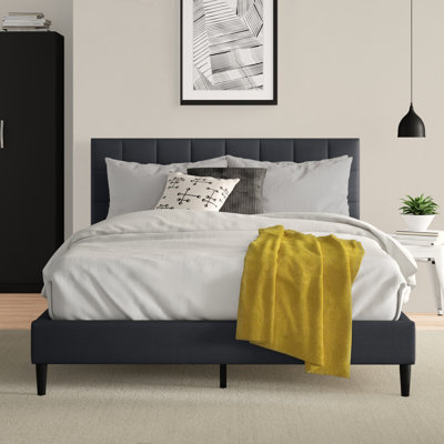 Upholstered Platform Bed