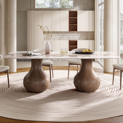 Large Dining Table For 4/6/8/10 Person