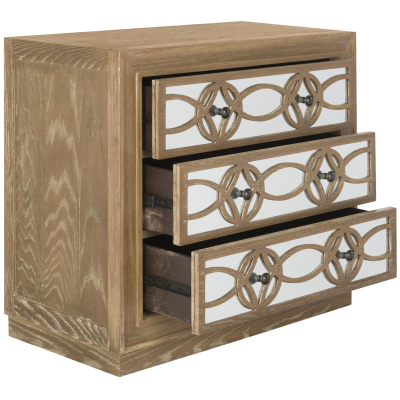 Glacaeu Accent Chest, Rustic Oak