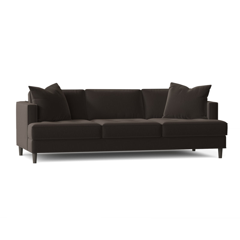 Upholstered 84'' Sofa, Bella Vintage Performance Velvet