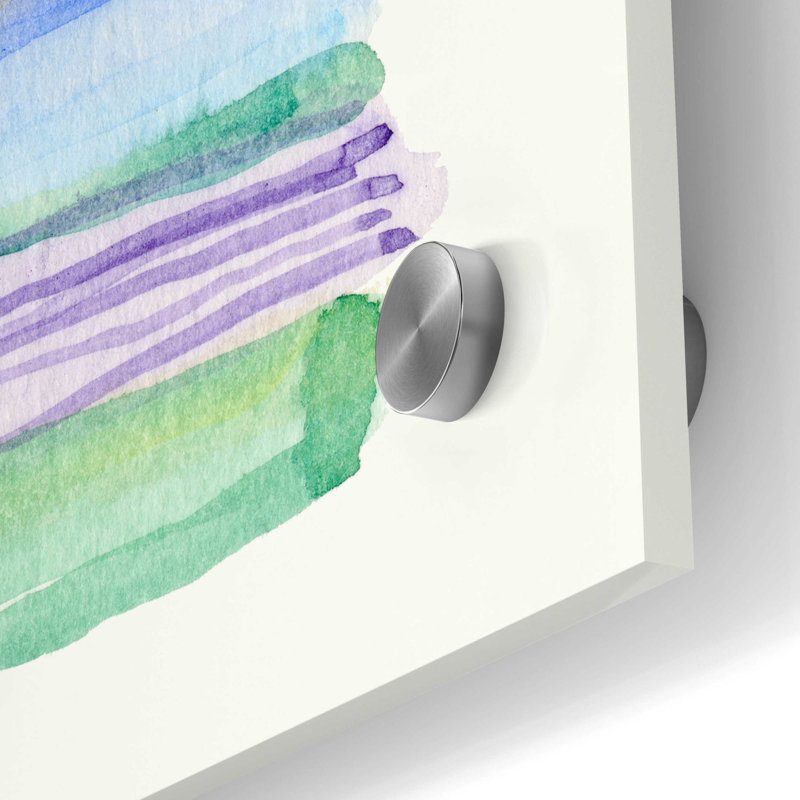 Art mural épique «Watercolor Gradation» par Nikki Galapon, H 36 po x l 24 po x P 0,2 po