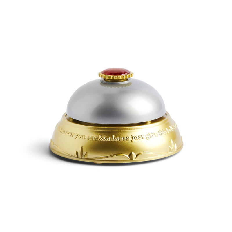 Santa's Kindness Table Bell - 5X3in