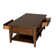 Laron Solid Wood 4 Legs Coffee Table with Storage