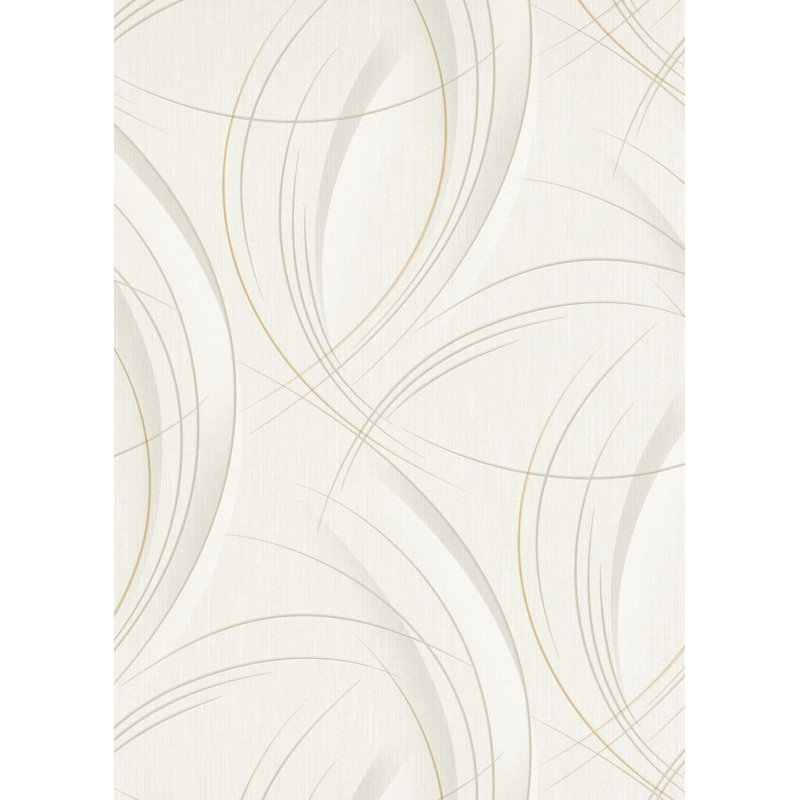Rouleau de papier peint texturé L 33 pi x l 21 po, Gris clair / paillettes claires