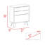 Commode 3 tiroirs Kirsage