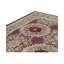 Hand-Knotted High-Quality Red and Beige Area Rug