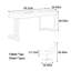 Modern Minimalist Designer Desk-126188911