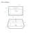 Claire 30" Rectangle Wall Mount Bathroom Sink in Glossy White SM-WS333-121723847