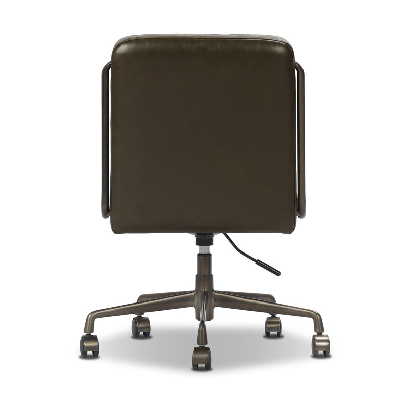 Amos Armless Desk Chair, Dulane Moss