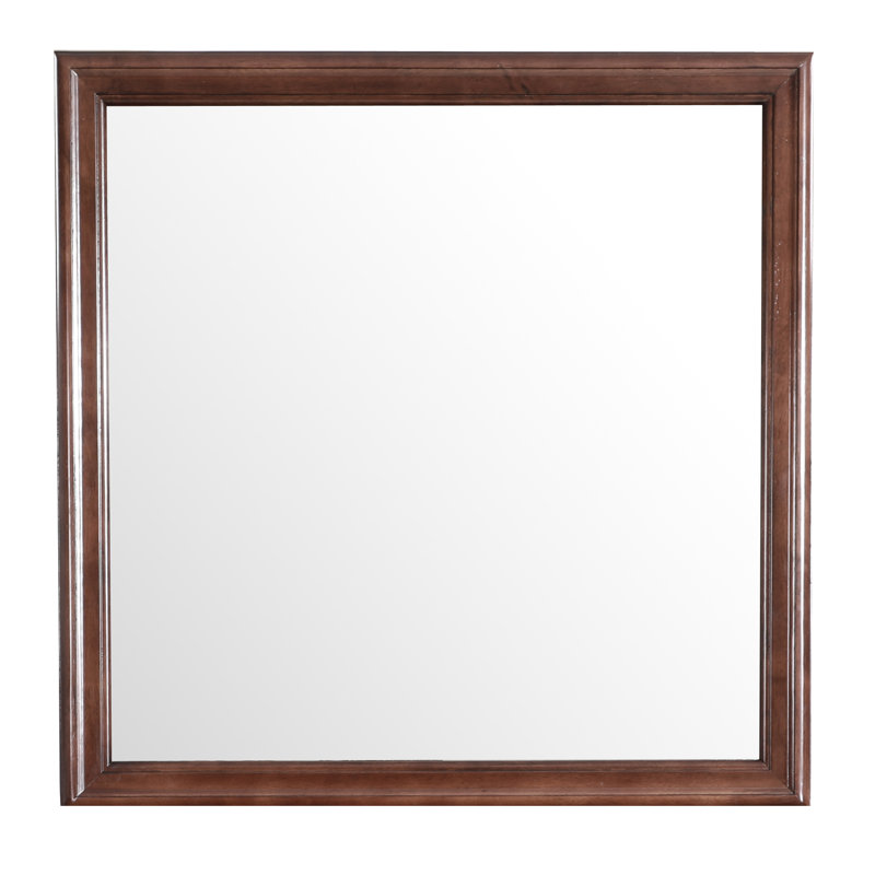 Wall Mirror, Cappuccino