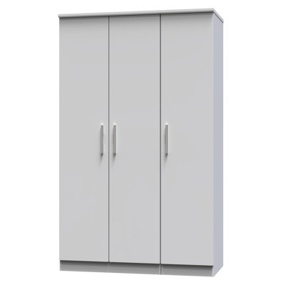 Borgeson Triple Plain Wardrobe