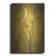 Art luxueux en métal «Yellow Crescent Moon» par Philippe «Yellow Crescent Moon» par Philippe Sainte