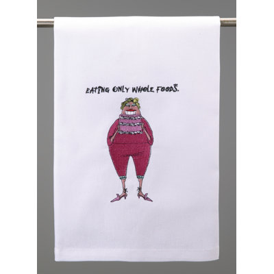 Cotton Embroidered Tea Towel Kitchen Towel