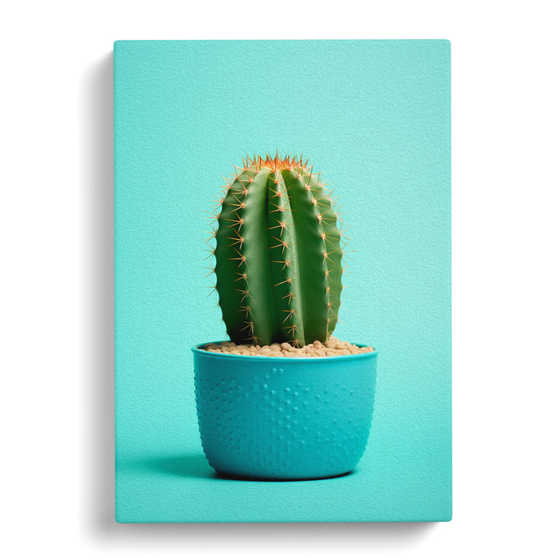 Cactus Minimalism - Print, 50cm H x 35cm W x 3cm D
