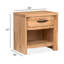 Table de chevet ouverte