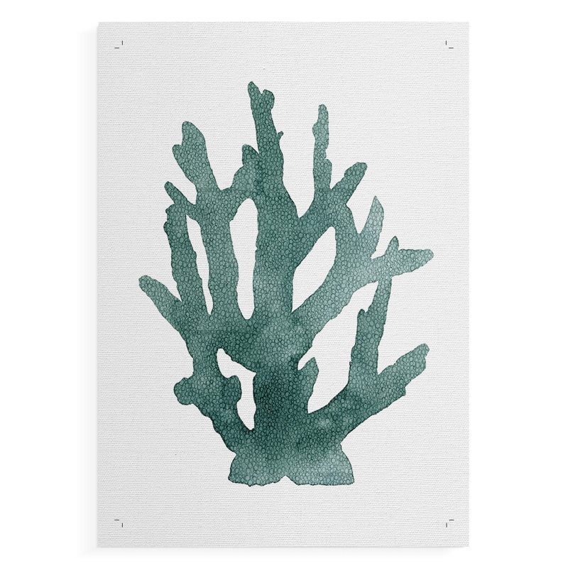Coral Souvenirs I - Impression sur toile seulement - NON CADRE, H 48 po x l 32 po