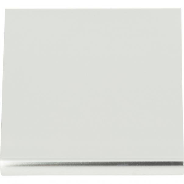 Polished Chrome Finger Pull Bar with Mounting Hardware