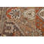 Tapis orange rétro 7 x 7