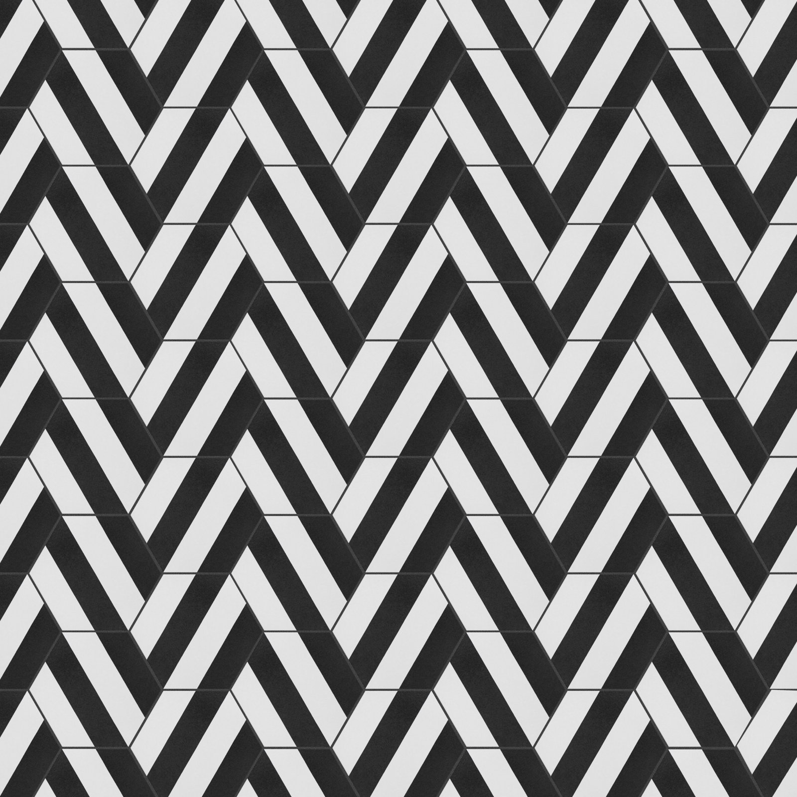 Porto 9" x 10" Porcelain Patterned Wall & Floor Tile, Black