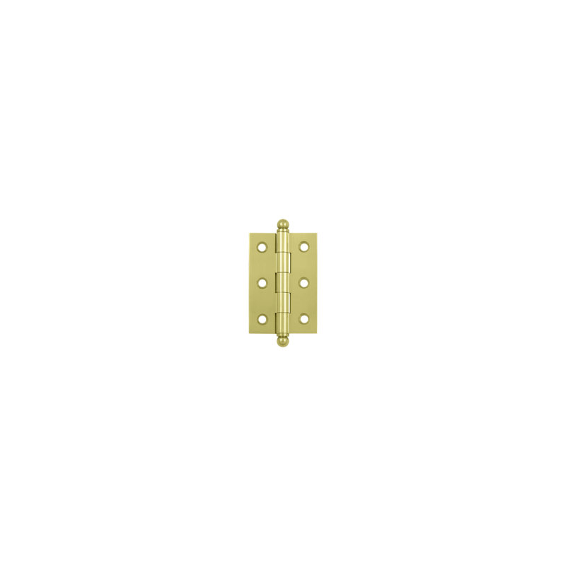 10'' x 10'' Solid Brass Traditional Hinge, Antique Nickel, 2" H x 1.5" W