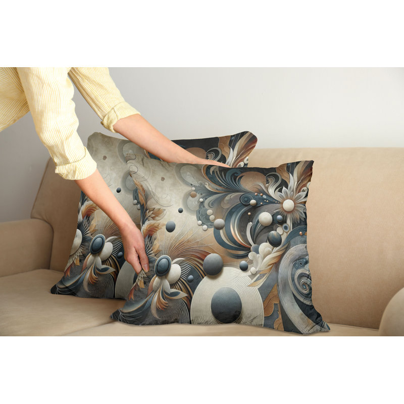 Ambesonne Reversible Pillow Cover (Set of 2)