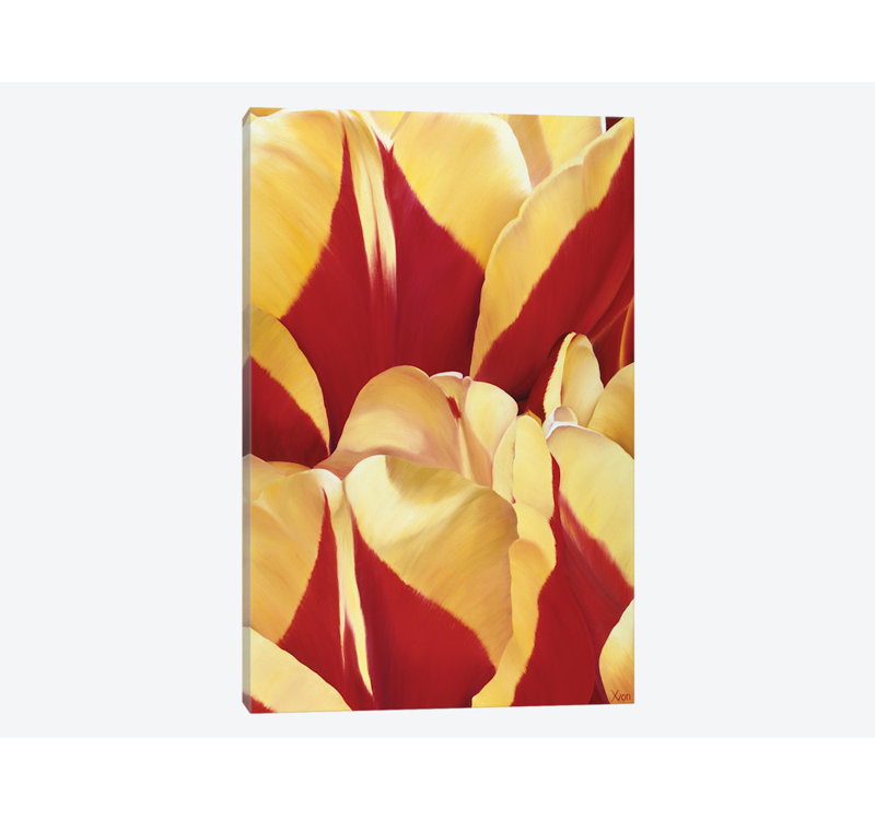 « arti tulip ii », impression sur toile, H 18 po x l 12 po x P 1,5 po, Toile tendue, Pas de tapis