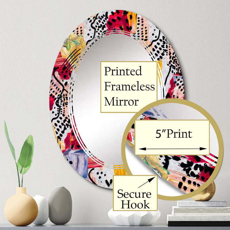 Miroir de salle de bain sans cadre, 30 po x 20 po