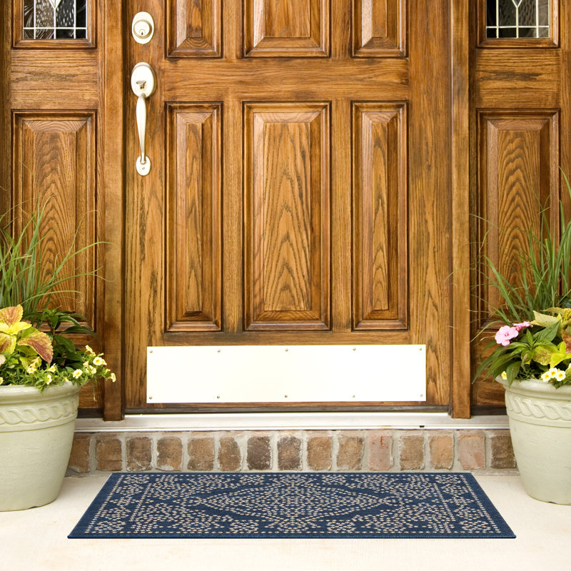 Tapis oriental d'intérieur / extérieur de performance Yaghlef, Rectangle 2 pi x 3 pi 7 po