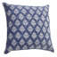 Coussin à fermeture à glissière géométrique 100% coton 20 po x 20 po Twilight Blue and White-1796028552-1807985362
