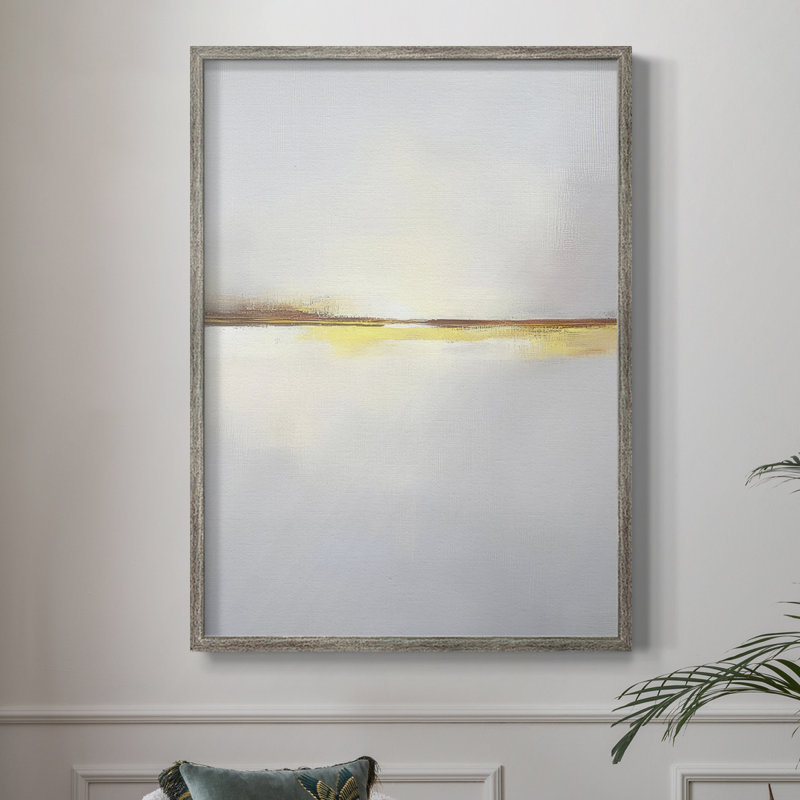 Série ABSTRACT DCXCV III, reproduction encadrée - bois massif, H 11 po x l 9 po