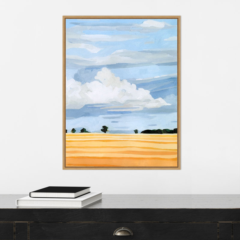 «Faycelles Pale Cloudscape I» par Emma Scarvey, H 24 po x l 18 po x P 2 po