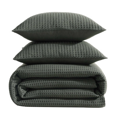 Ensemble de housse de couette gaufré Kenneth Cole
