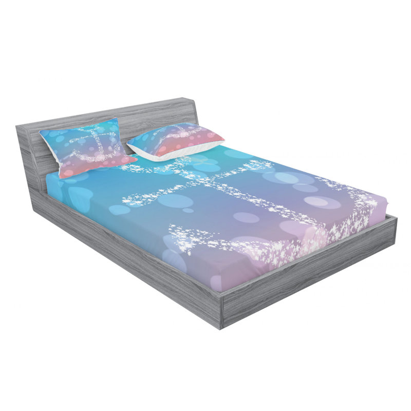 Microfiber Sheet Set, Full Sheet Set with Fitted Sheet