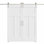  Porte de grange coulissante en bois 80 pi H 80 po 3K
