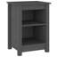 Brayden Studio Bedside Cabinets 2 Pcs 40X35x55 Cm Solid Wood Pine-1642138549-1646108645