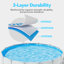 15ft x 42inch Round Above Ground Pool with Pump, Ladder