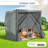 6x6FT Camping Gazebo Screen Tent,  Sided Pop-up Canopy Shelter with Mesh Windows-105122757