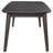 3-Piece Black Rectangular Coffee Table Set