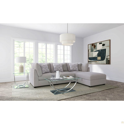 4-Piece Upholstered Sectional Sofa