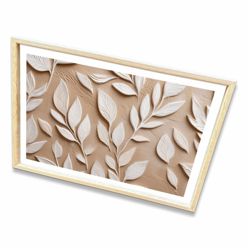 Peinture décorative en panneau de fibres à densité moyenne, 16.5" H x 24.4" W