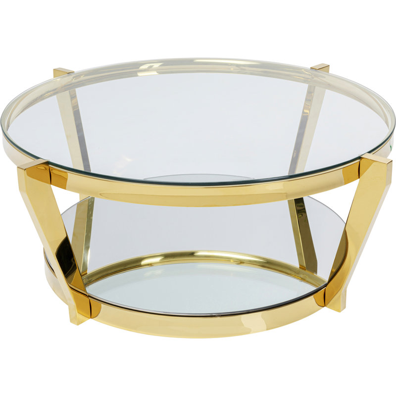 Coffee Table Monocolo Ø90cm, Gold