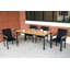 Aluminum Sling & Teak Stacking Sling Tribeca Armchair-1745821021